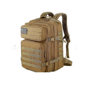 Load image into Gallery viewer, Military Molle System 45L tactical backpack (Color: Tan)