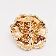 Load image into Gallery viewer, Camellia Pearl Enamel Brooch: White
