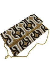 Load image into Gallery viewer, Mocha Beaded Clutch
