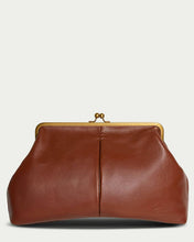 Load image into Gallery viewer, Oversized Leather Clutch:  Color: Brandy
