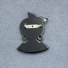 Load image into Gallery viewer, Polka Dot Lady Brooch
