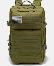 Load image into Gallery viewer, Military Molle System 45L tactical backpack (Green)
