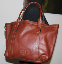 Load image into Gallery viewer, Brown Leather Tote Bag
