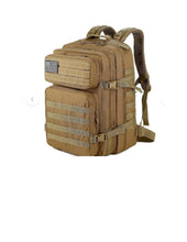 Load image into Gallery viewer, Military Molle System 45L tactical backpack (Color: Tan)
