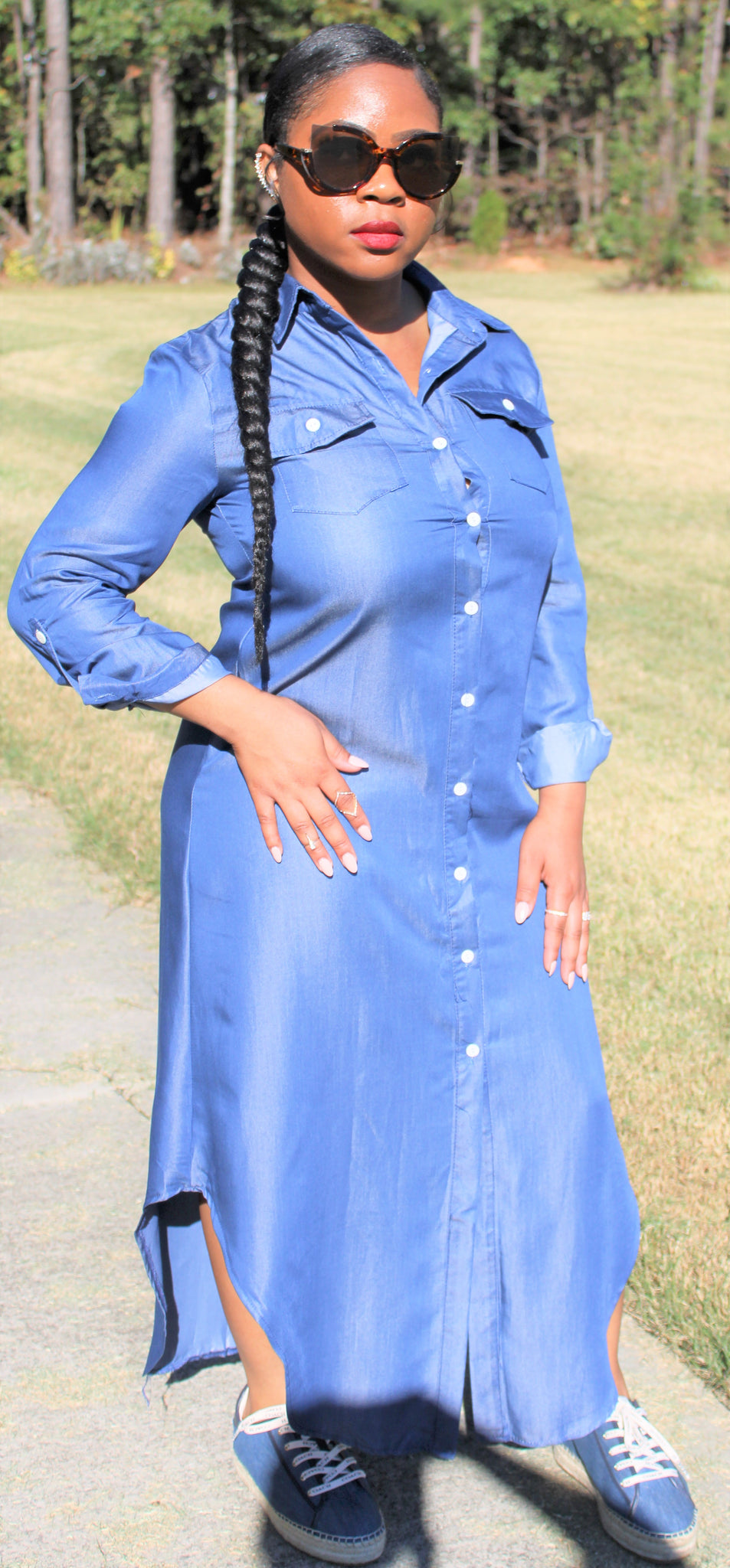 Denim Dress X-Large Denim Dress X-Large